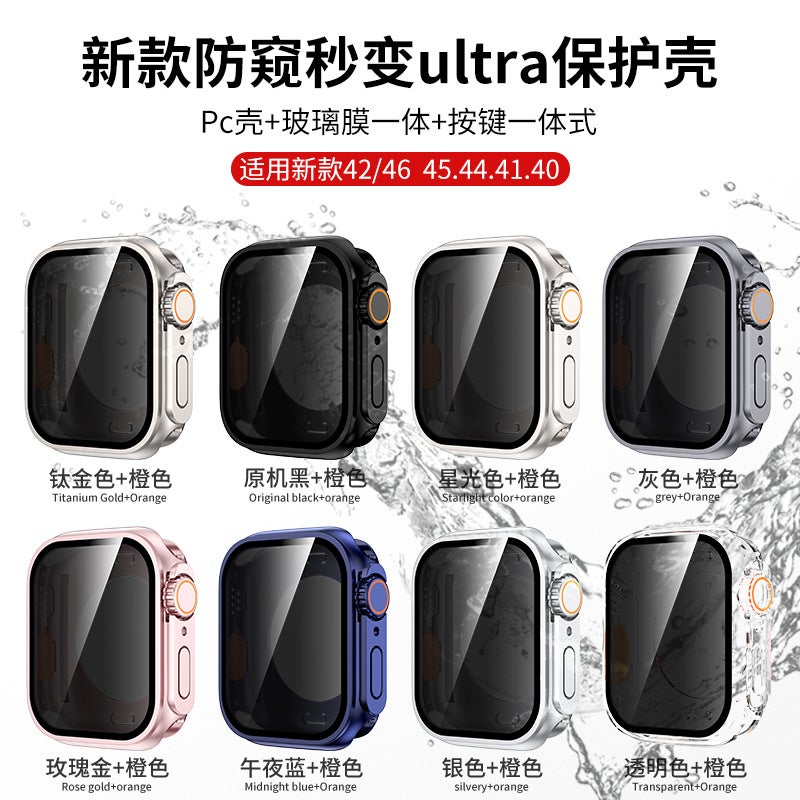 Suitable For Apple Iwatch S11 Protective Case, Full-Cover Waterproof Case, S10 Instantly Transforms Into Ultra Watch Case With Integrated Film - Image 5
